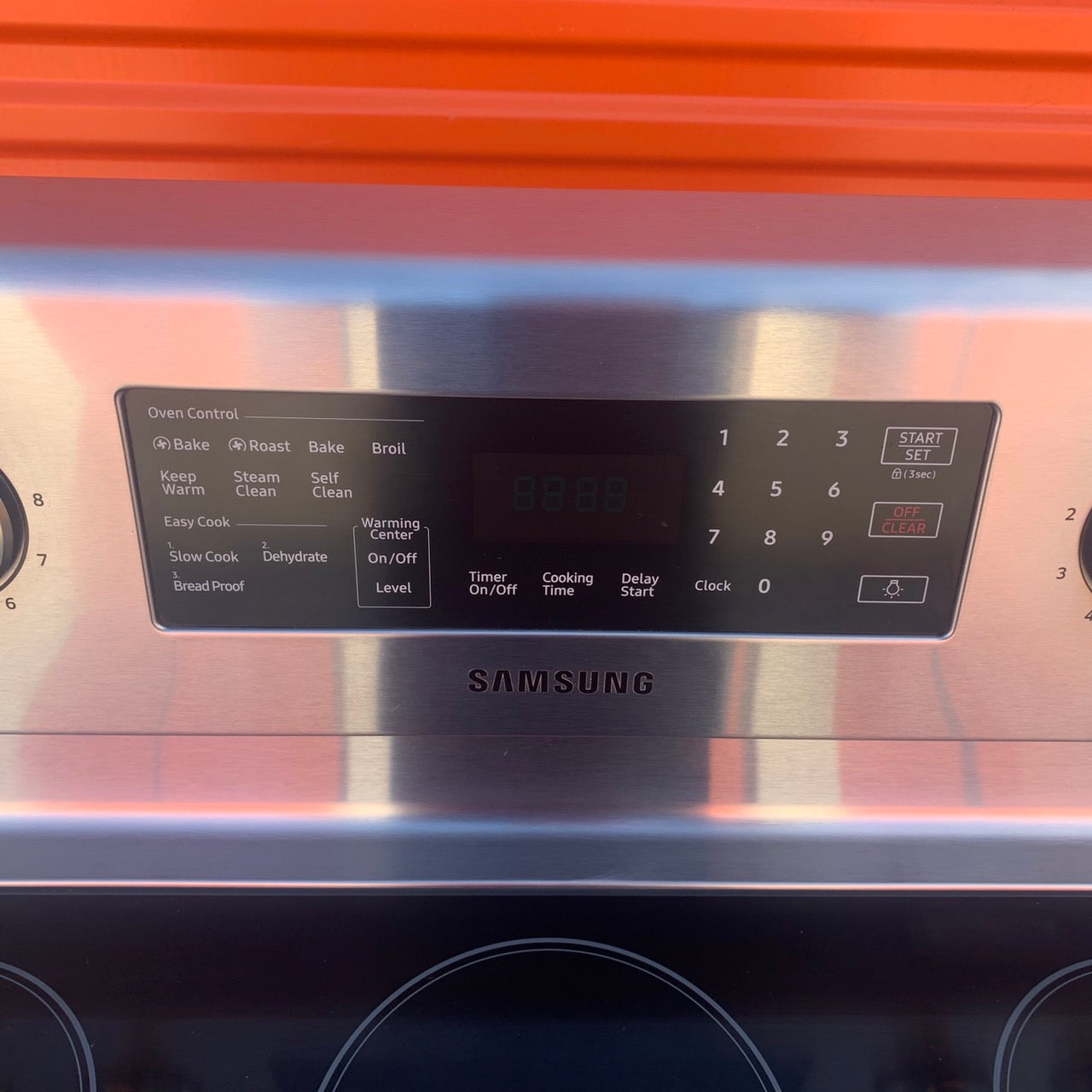 Samsung Stainless Steel Electric Stove Samsung Stainless Steel Electric Stove